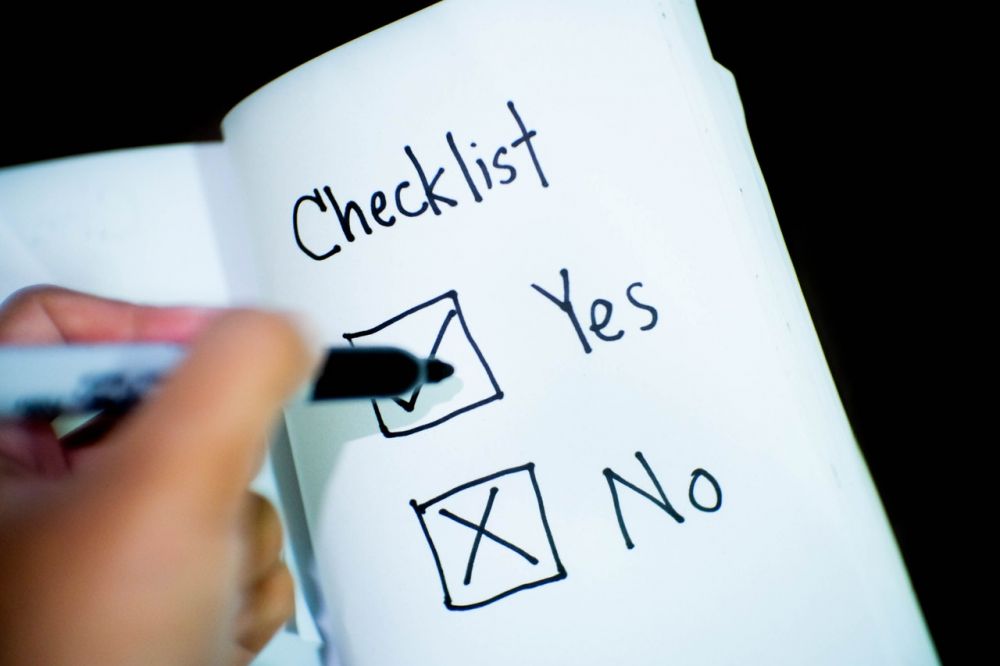 Checklist graphic