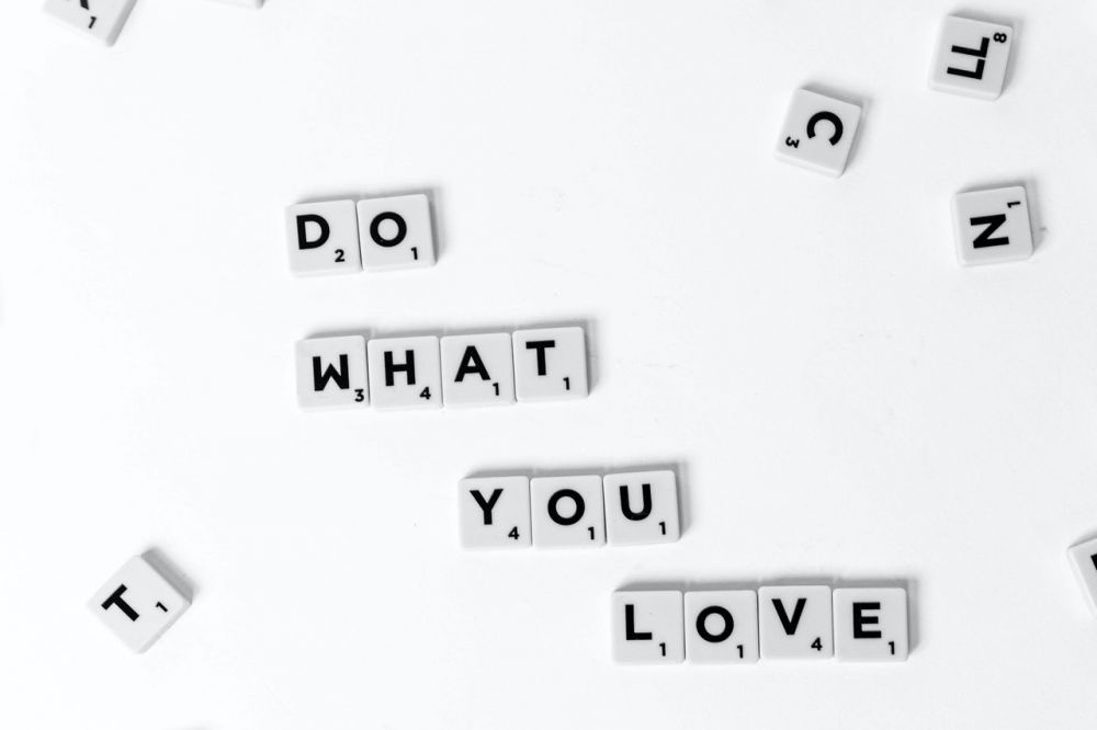 Sentence: Do what you love