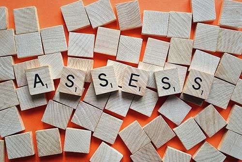 Assess scrabble letters